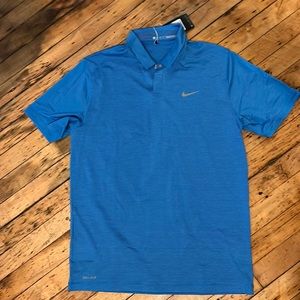 Nike Golf striped Polo - Tiger Woods Collection